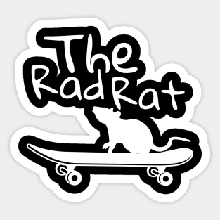 The Rad Rat Sticker